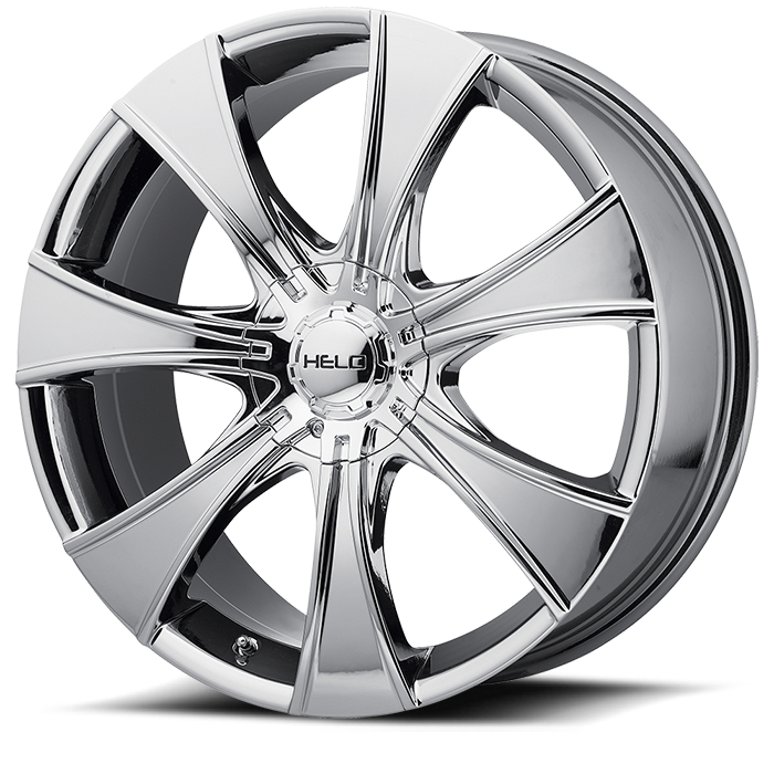 Helo Wheel Chrome and black luxury wheels for car, truck, and SUV.